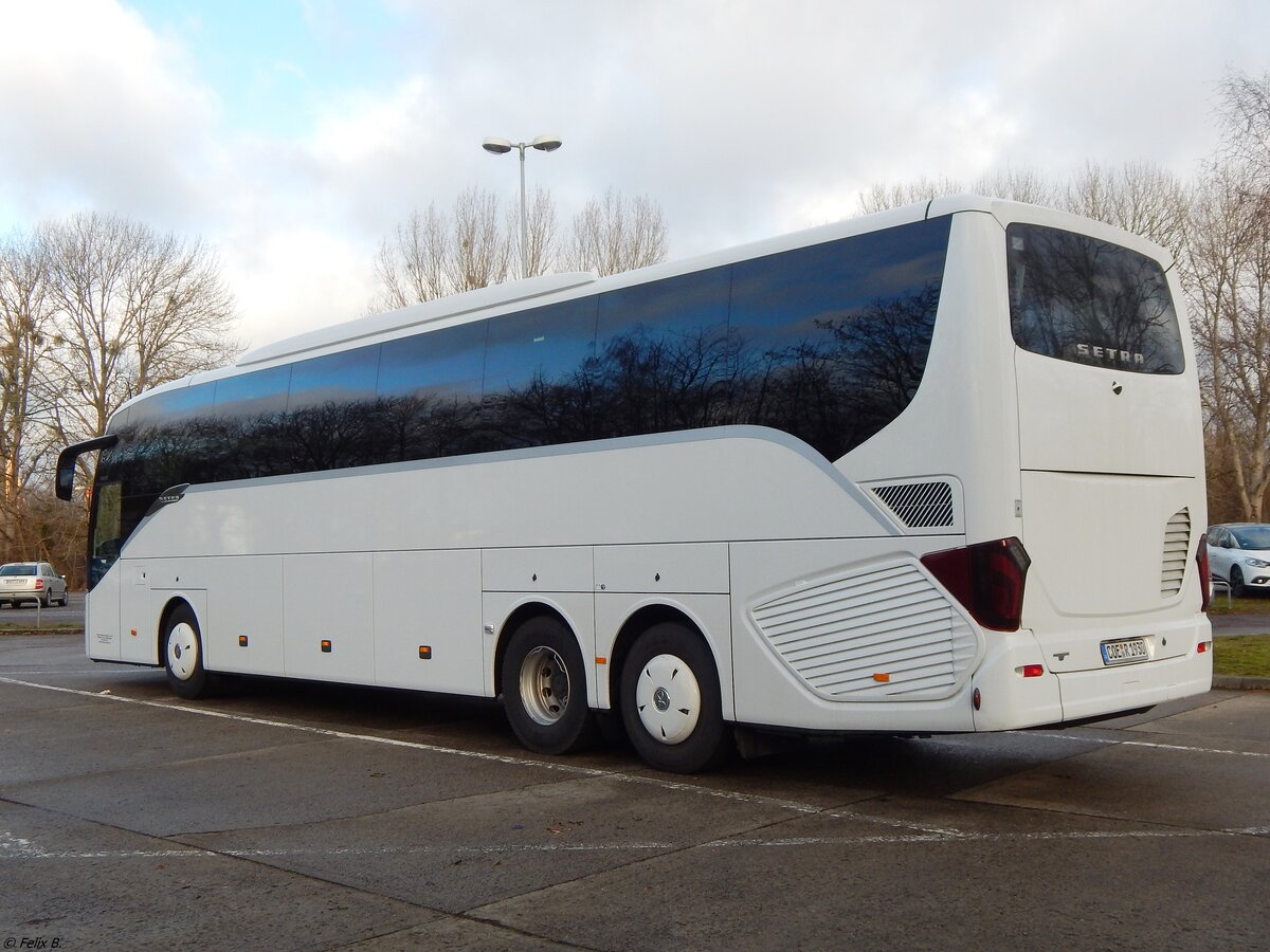 Setra 516 HD von Rohlmann-Reisen aus Deutschland in Neubrandenburg.