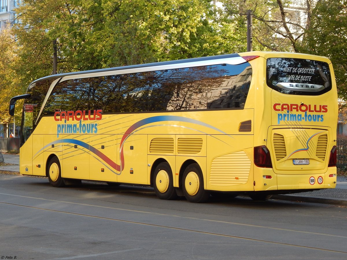 Setra 516 HDH von Carolus Prima-Tours aus Belgien in Berlin. 
