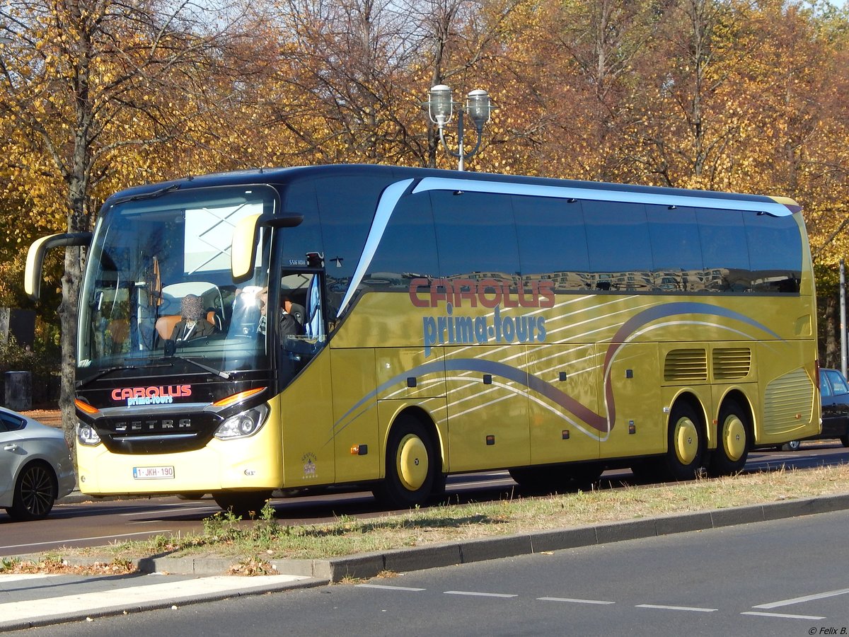 Setra 516 HDH von Carolus Prima-Tours aus Belgien in Berlin. 