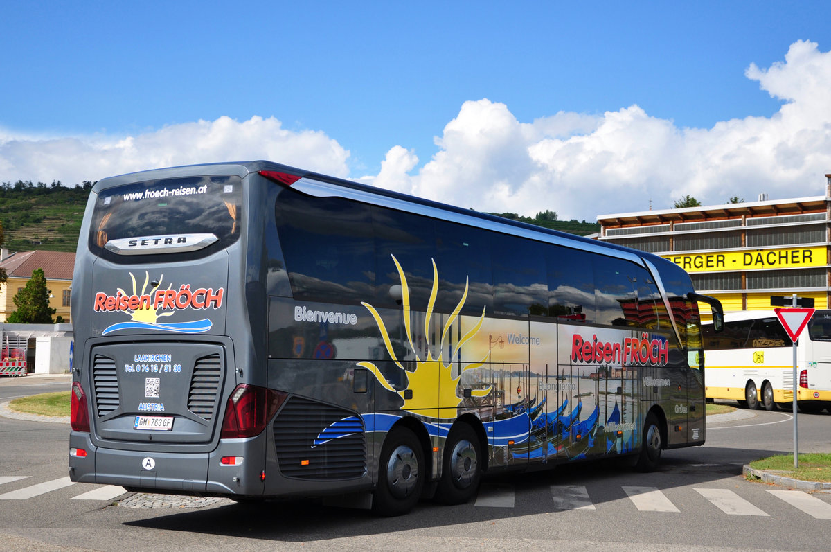 Setra 516 HDH von FR�CH Reisen aus �sterreich in Krems.