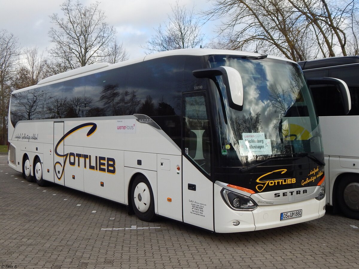 Setra 517 HD von Gottlieb aus Deutschland in Waren.