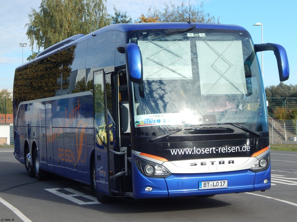 Setra 517 HD von Losert-Reisen aus Deutschland in Neubrandenburg.