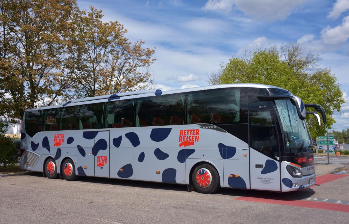Setra 517 HD von RETTER Reisen aus �sterreich 2017 in Krems.