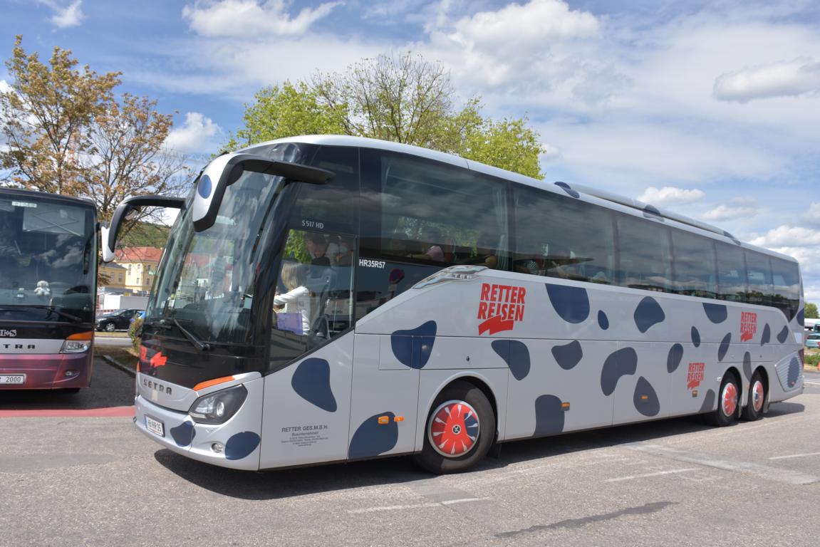 Setra 517 HD von RETTER Reisen aus �sterreich 2017 in Krems.