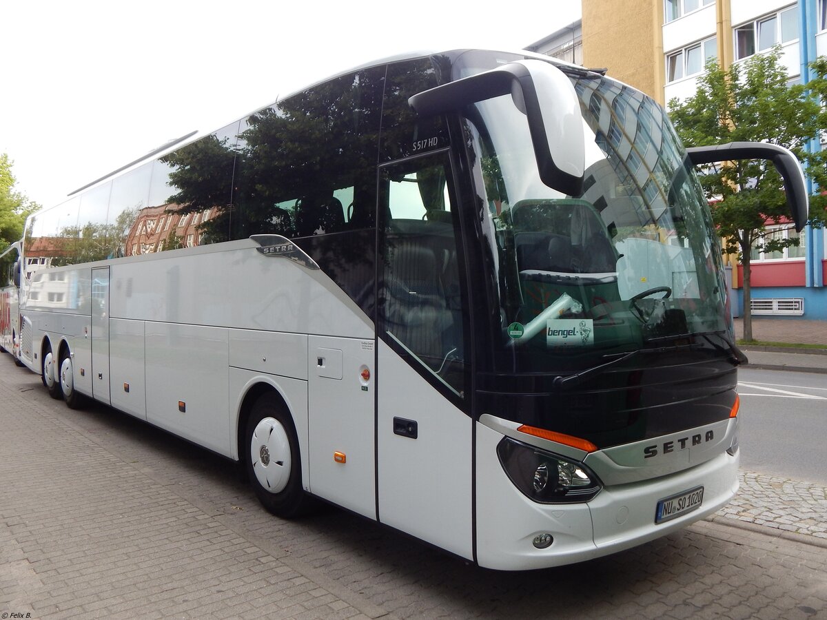 Setra 517 HD Vorführwagen aus Deutschland in Neubrandenburg.