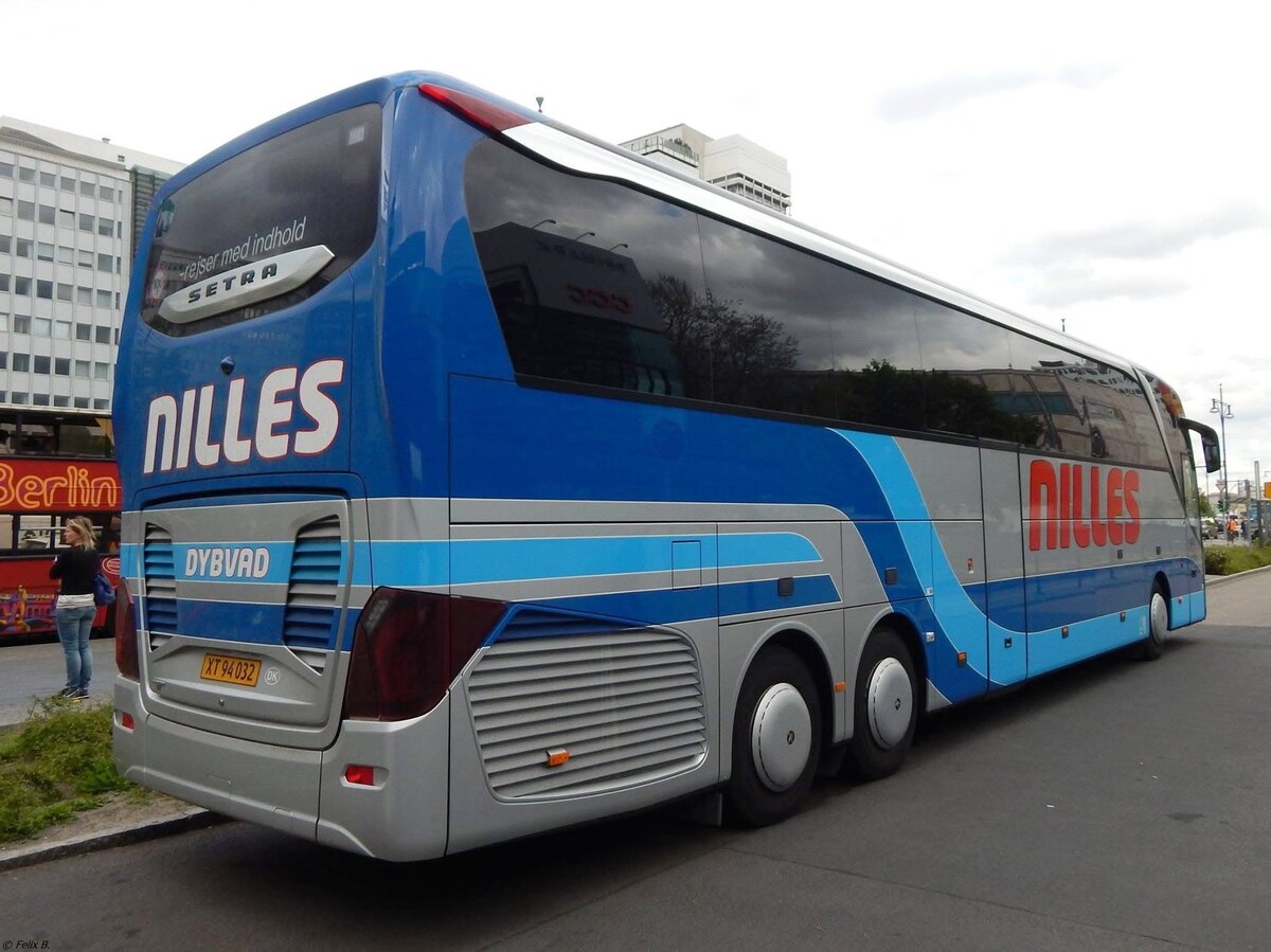 Setra 517 HDH von Nilles aus Dänemark in Berlin.