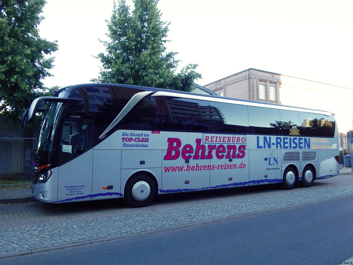 Setra 517 HDH von Reisedienst Lausen aus Deutschland in Neubrandenburg.