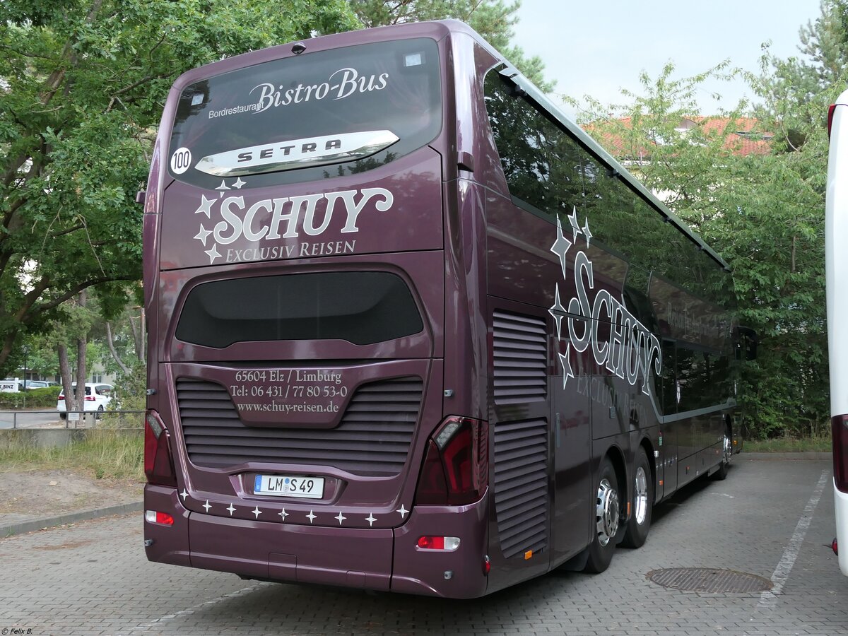 Setra 531 DT von Schuy aus Deutschland in Binz. 