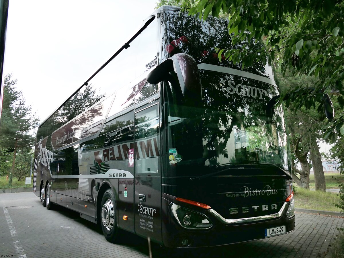 Setra 531 DT von Schuy aus Deutschland in Binz. 