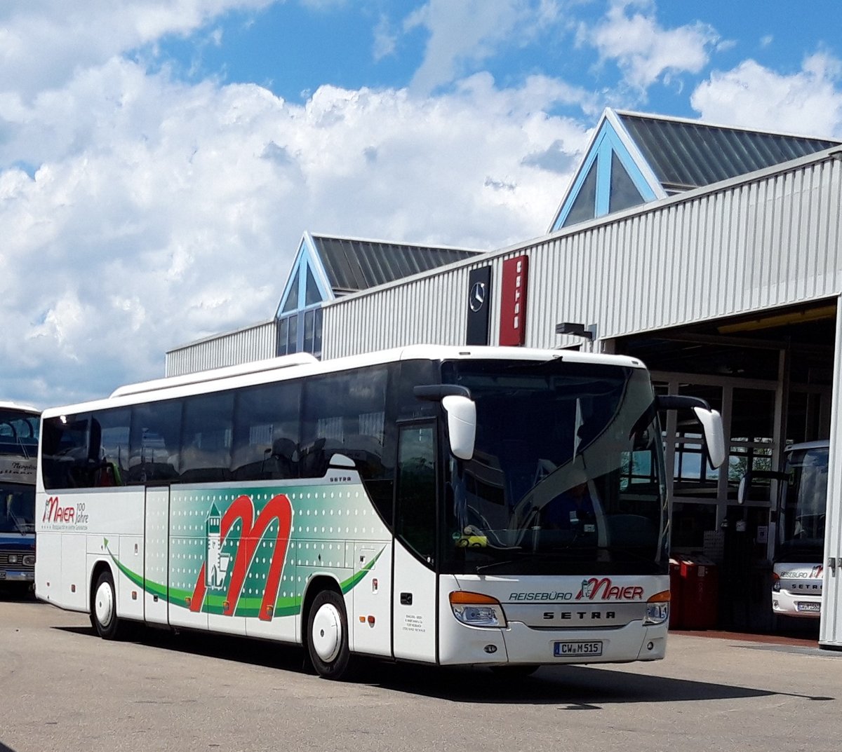 Setra S 415 GT von Teinacher-reisen aus Neubulach in Herrenberg