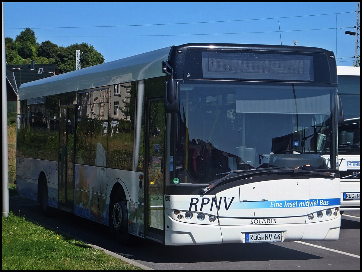 Solaris Urbino 12 der RPNV in Sassnitz.