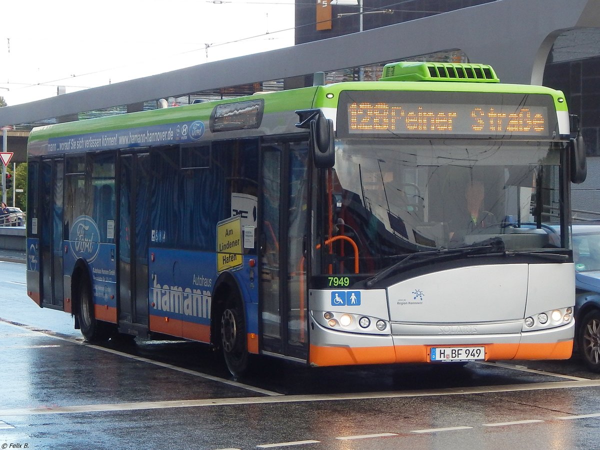 Solaris Urbino 12 der ÜSTRA in Hannover.