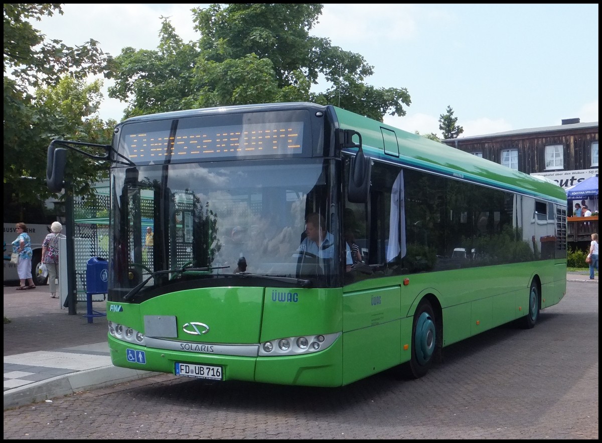 Solaris Urbino 12 der �WAG auf der Wasserkuppe.