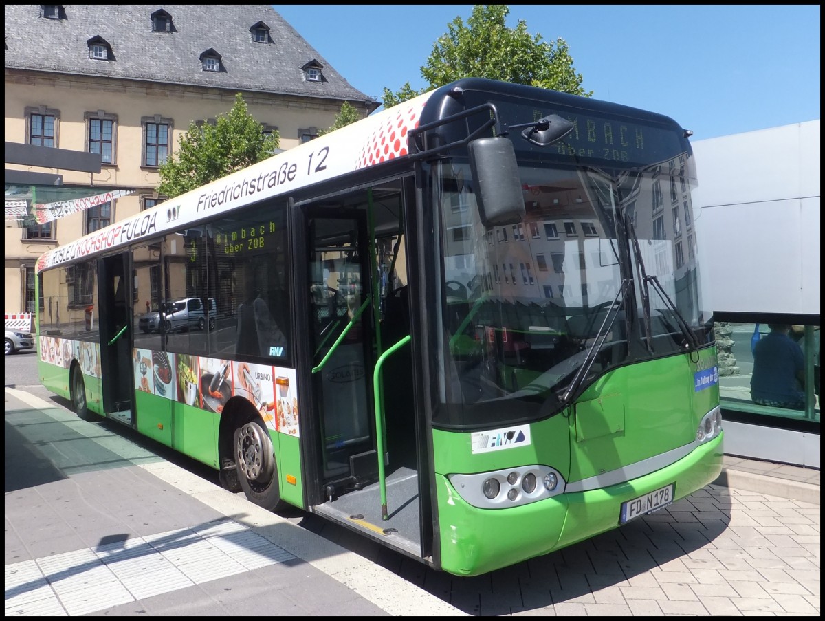 Solaris Urbino 12 der �WAG in Fulda.