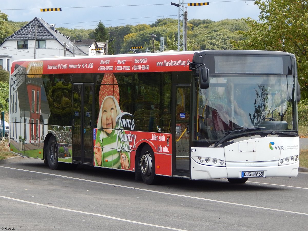 Solaris Urbino 12 der VVR in Sassnitz.
