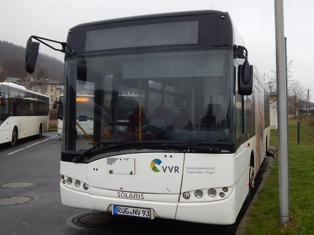 Solaris Urbino 12 der VVR in Sassnitz.