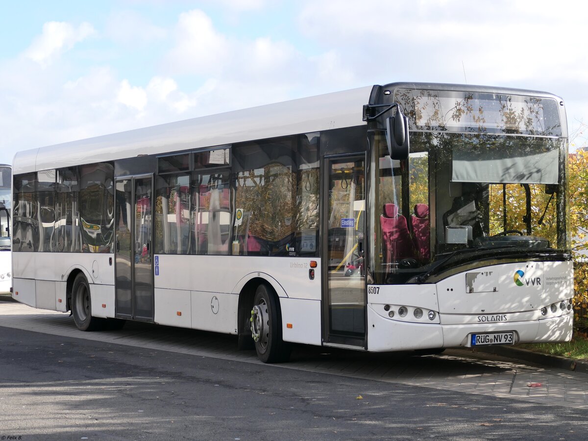 Solaris Urbino 12 der VVR in Sassnitz. 