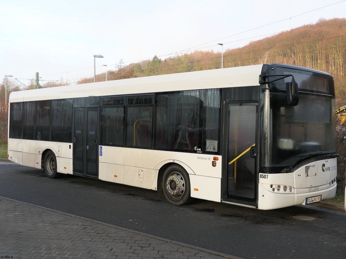 Solaris Urbino 12 der VVR in Sassnitz. 