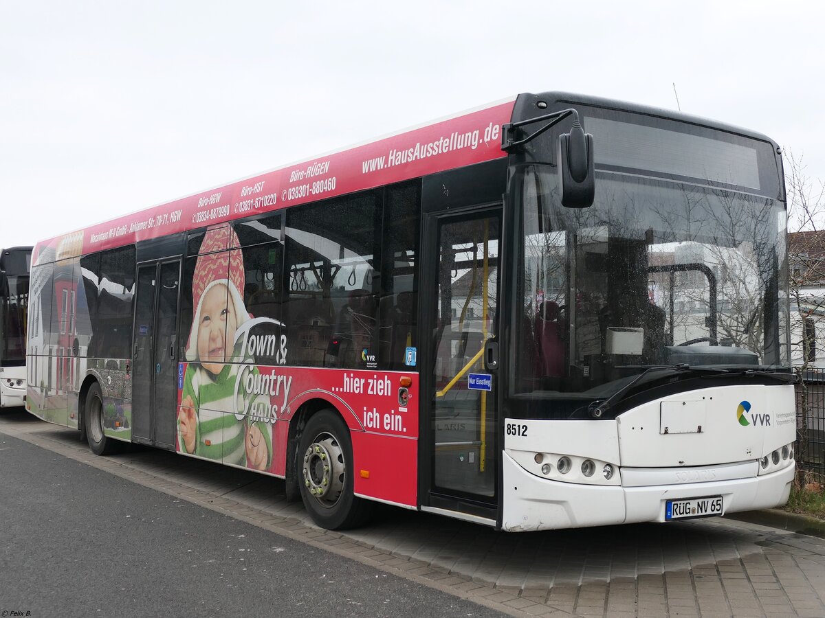 Solaris Urbino 12 der VVR in Sassnitz.