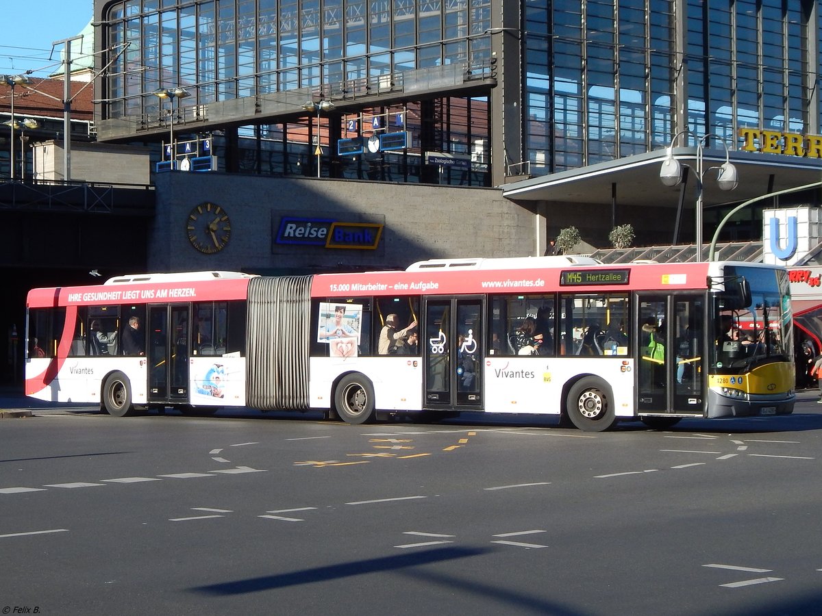 Solaris Urbino 18 der BVG in Berlin.