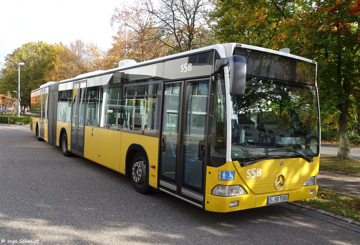 Stuttgarter Straßenbahnen (SSB) | Nr. 7080 | S-SB 7080 | Mercedes-Benz Citaro G | 23.10.2016 in Stuttgart