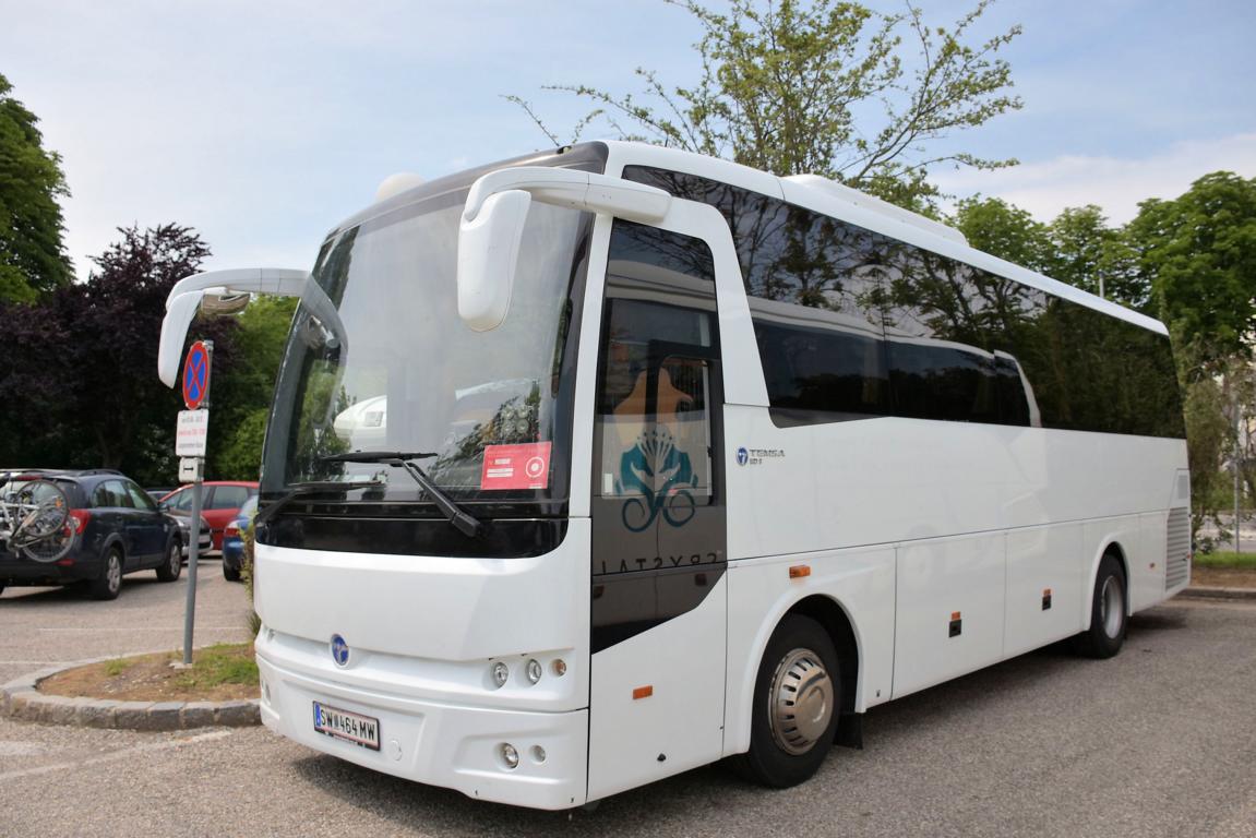 Temsa MD 9 aus Wien im Mai 2018 in Krems.
