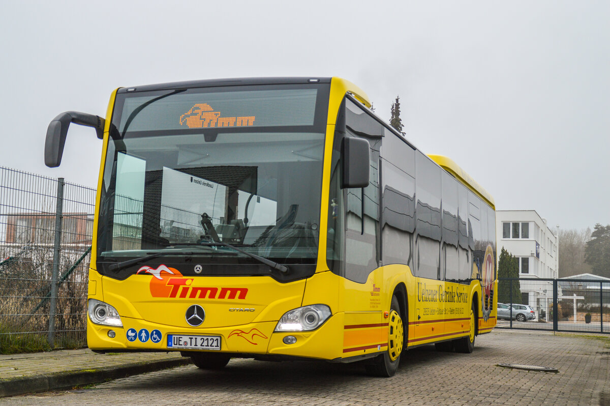 UE-TI 2121 am 21.01.2023 in L�neburg. 