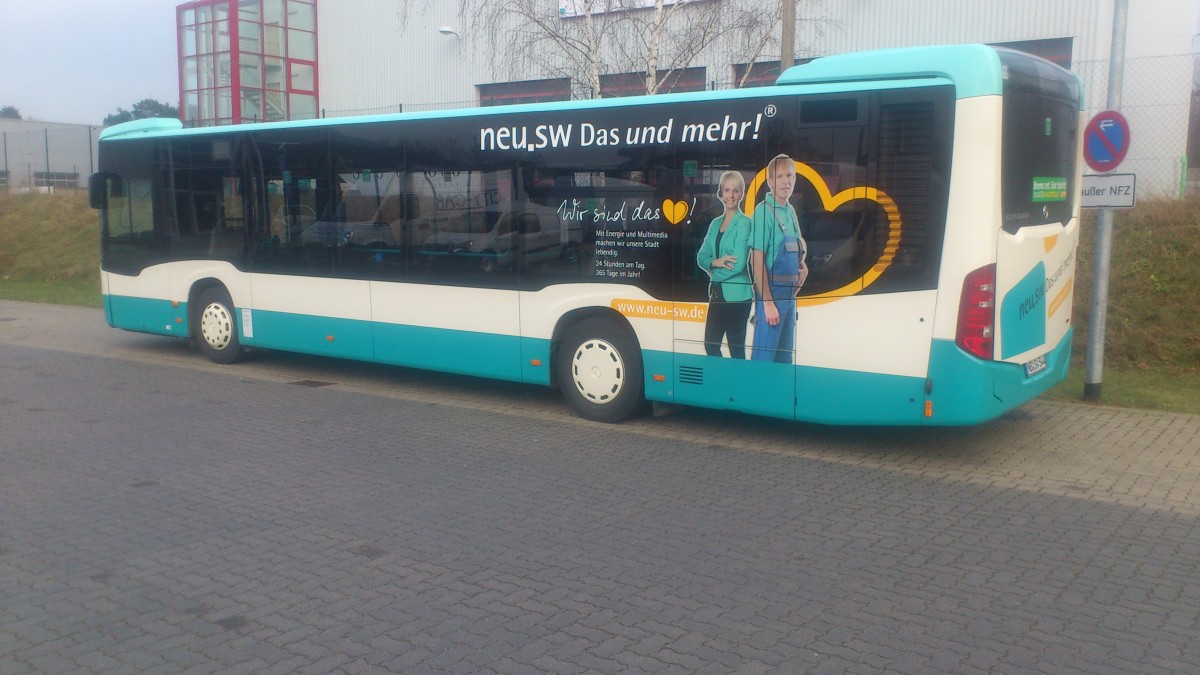 ....und dann noch der kleine citaro NB SW 544 aus der n�he der mal wieder bei Mercedes  zur Inspektion stand 
