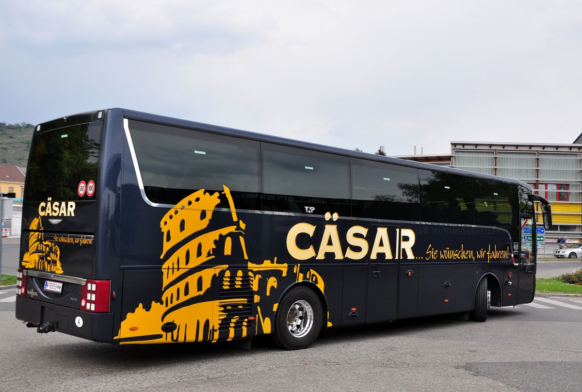 Van Hool T915 Alicron von C�SAR Reisen aus Wien am 30.4.2015 in Krems.