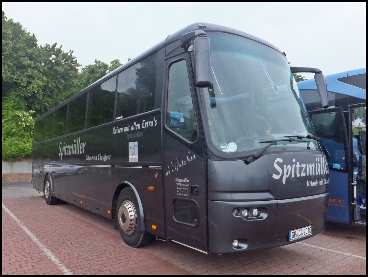 VDL Bova Futura Spitzm�ller aus Deutschland im Stadthafen Sassnitz.