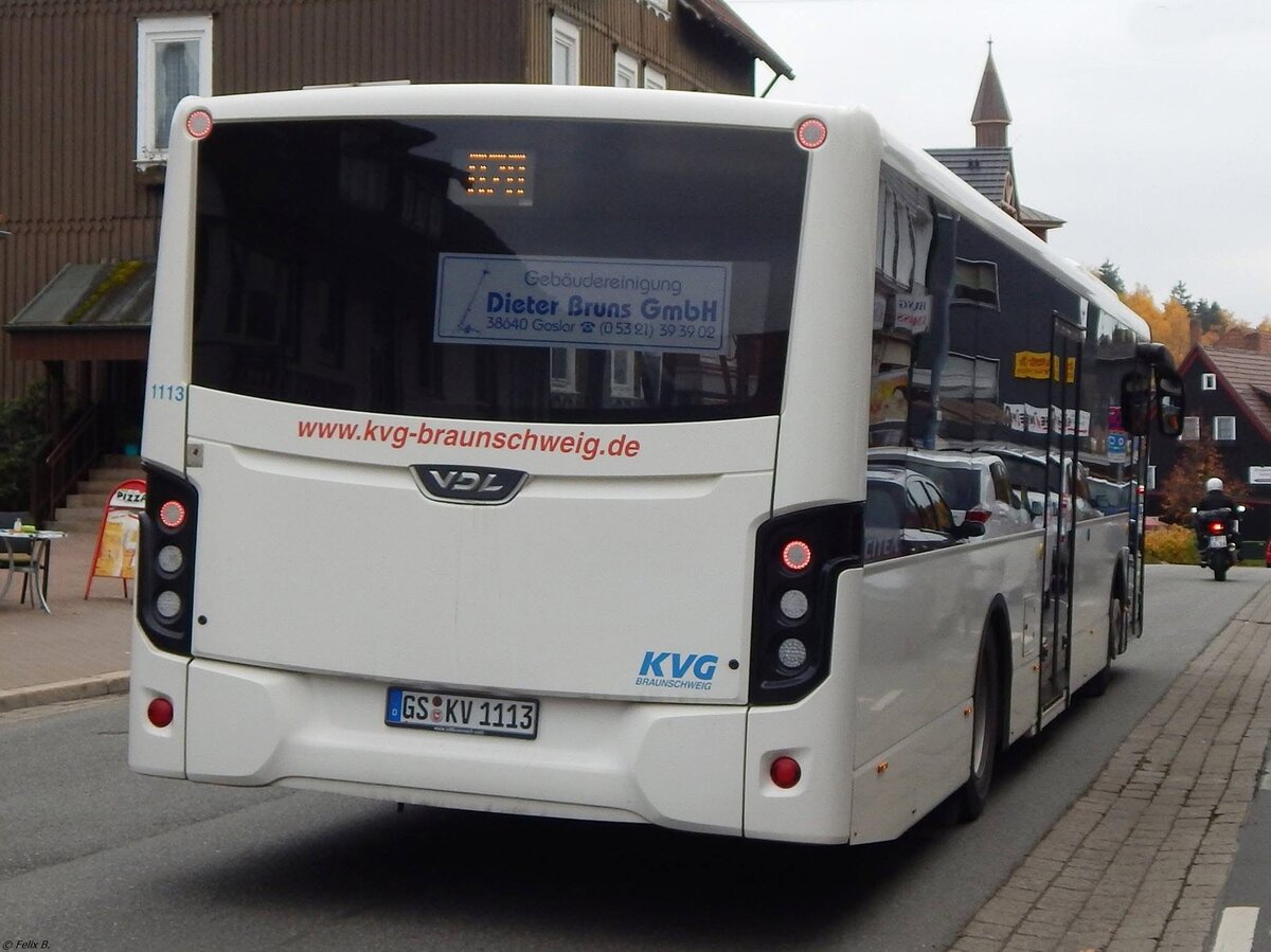 VDL Citea der KVG Braunschweig in Braunlage.