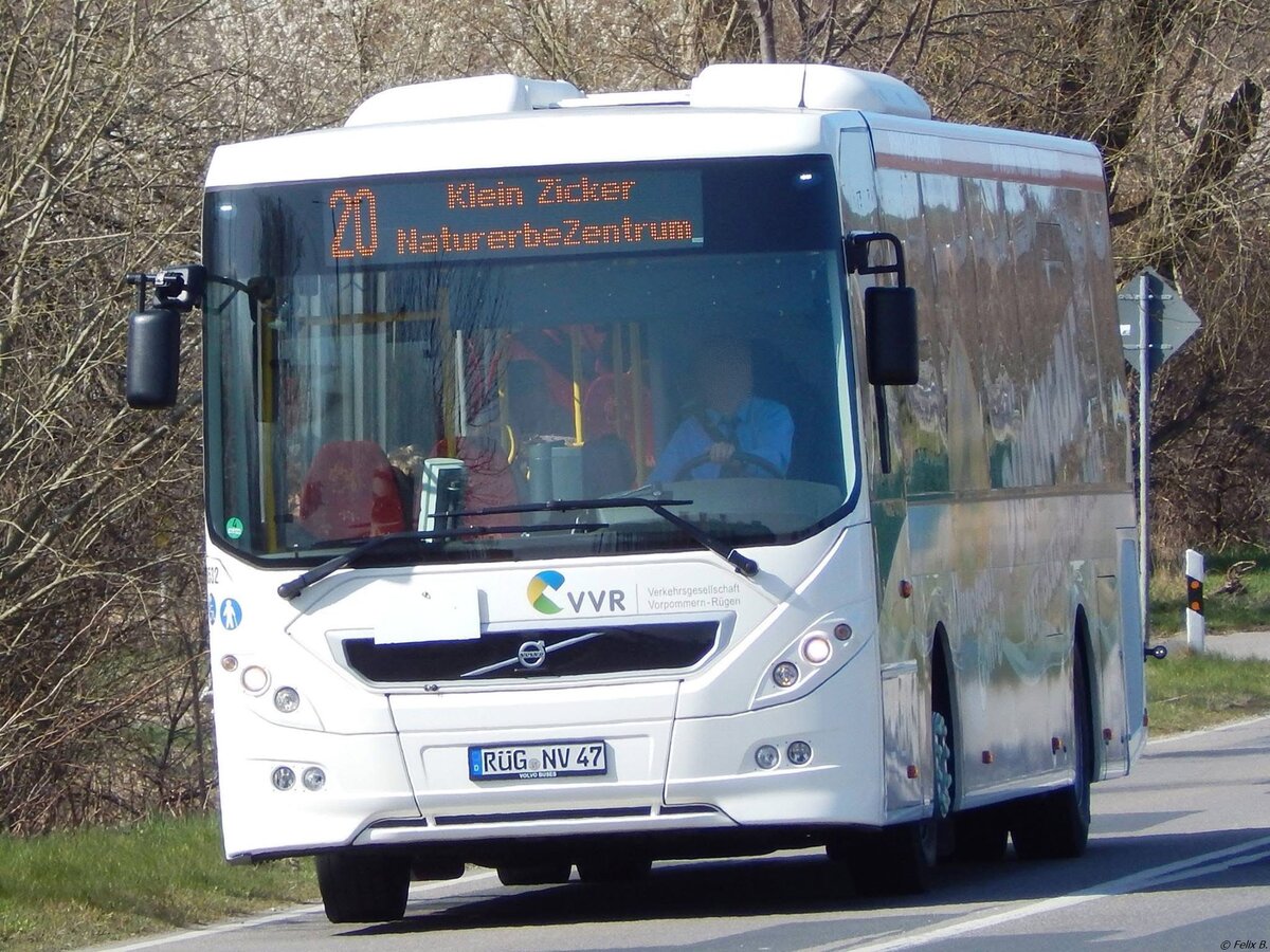 Volvo 8900 der VVR in Mukran.