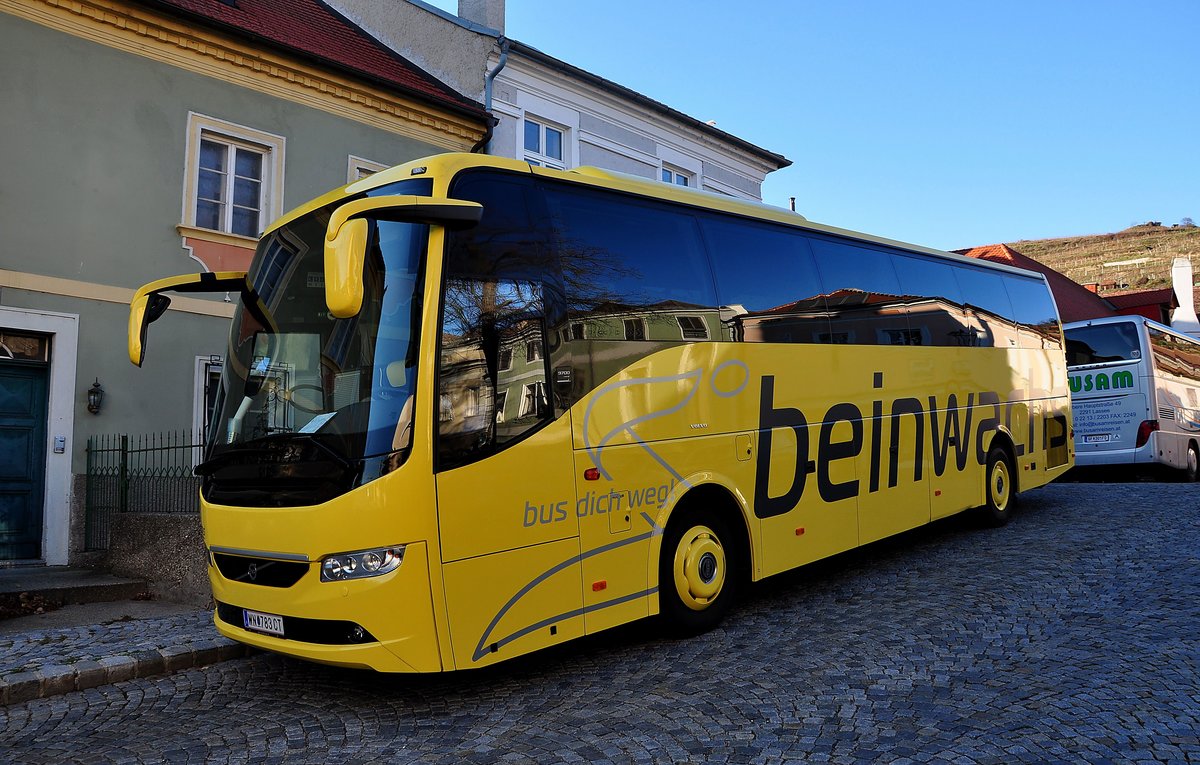 Volvo 9700 von Beinwachs Reisen aus �sterreich in Krems gesehen.