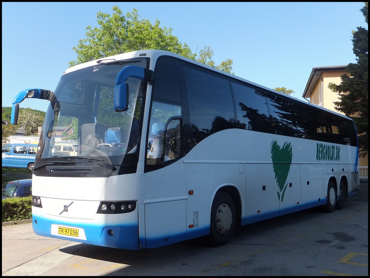 Volvo 9700 von Bergholdt aus D�nemark in Sassnitz.