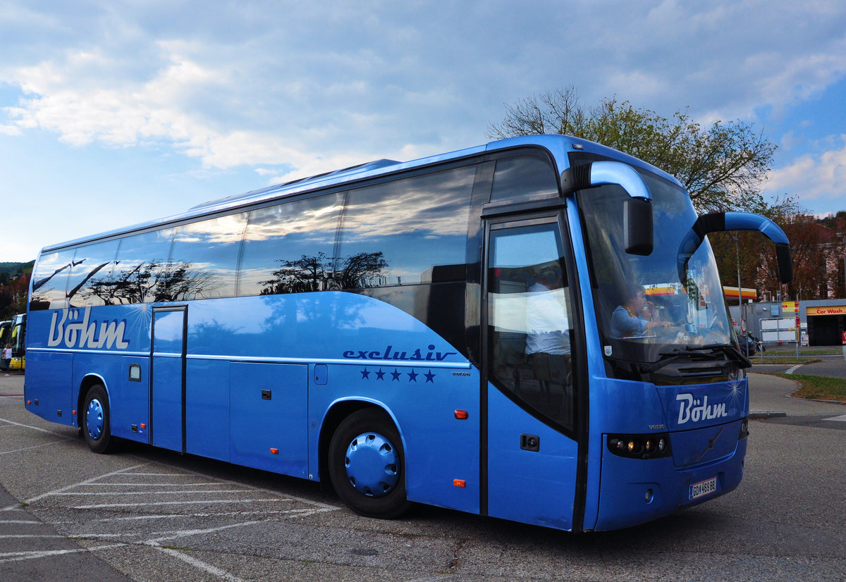 Volvo 9700 von B�hm Reisen aus �sterreich in Krems.