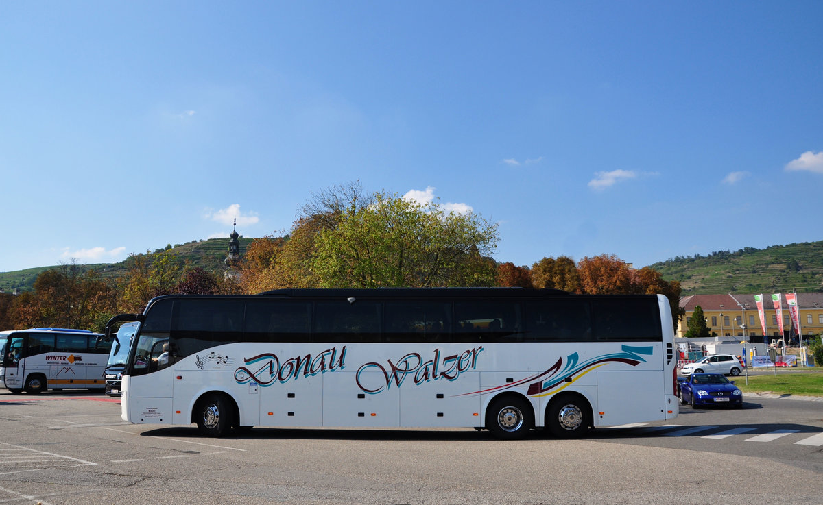 Volvo 9700 vom Busunternehmen WALZER aus �sterreich in Krems. 