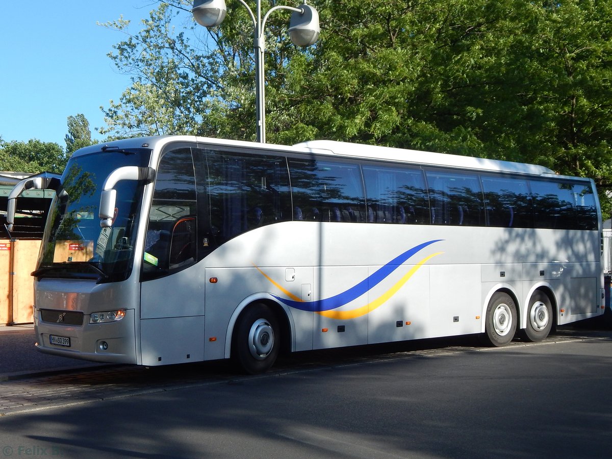 Volvo 9700 von EWS-Omnibusse aus Deutschland (ex Hänschen/D) in Berlin.