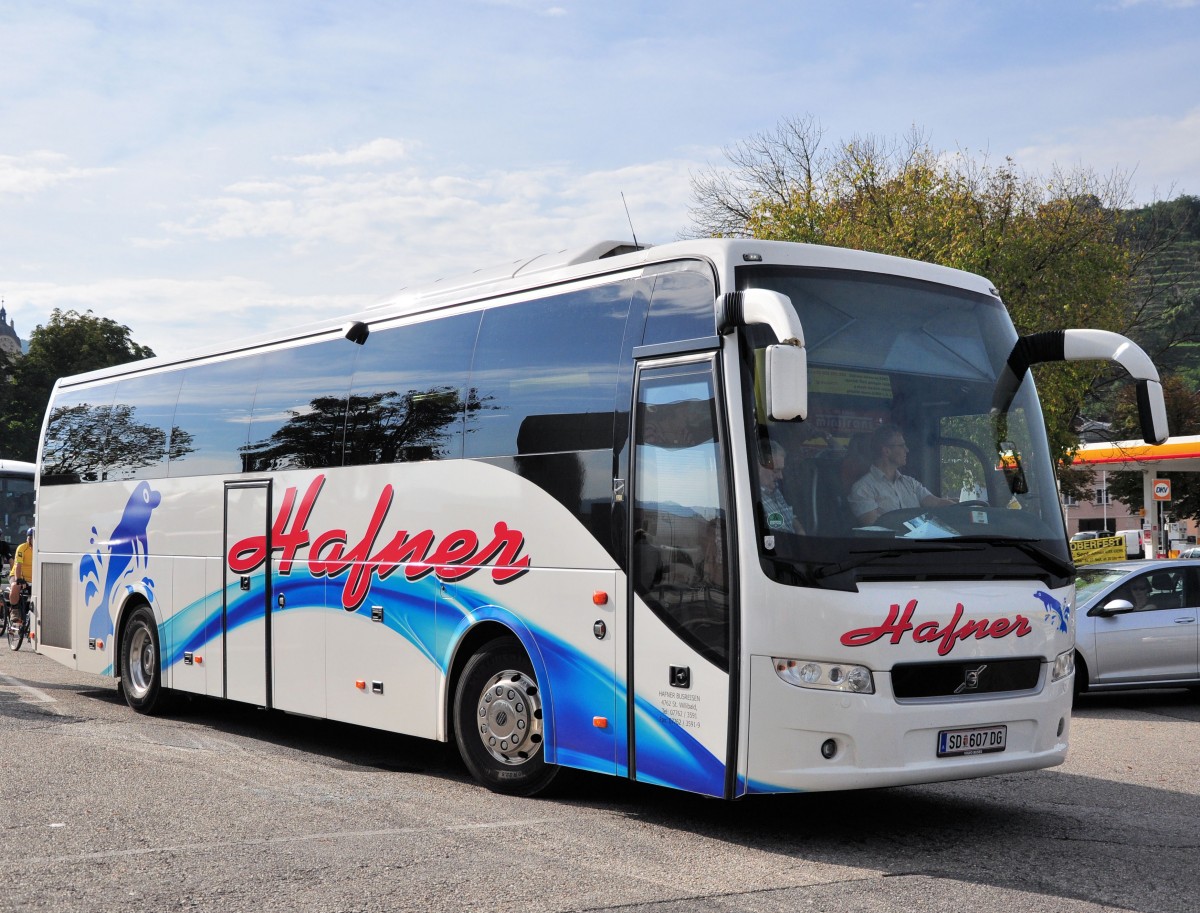 VOLVO 9700 von Hafner Busreisen aus �sterreich am 20.9.2014 in Krems.