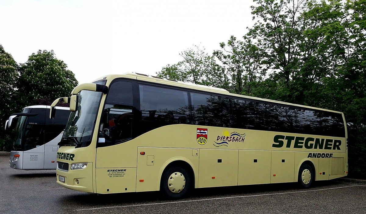 Volvo 9700 von Stegner Reisen/�sterreich im Mai 2014 in Krems.