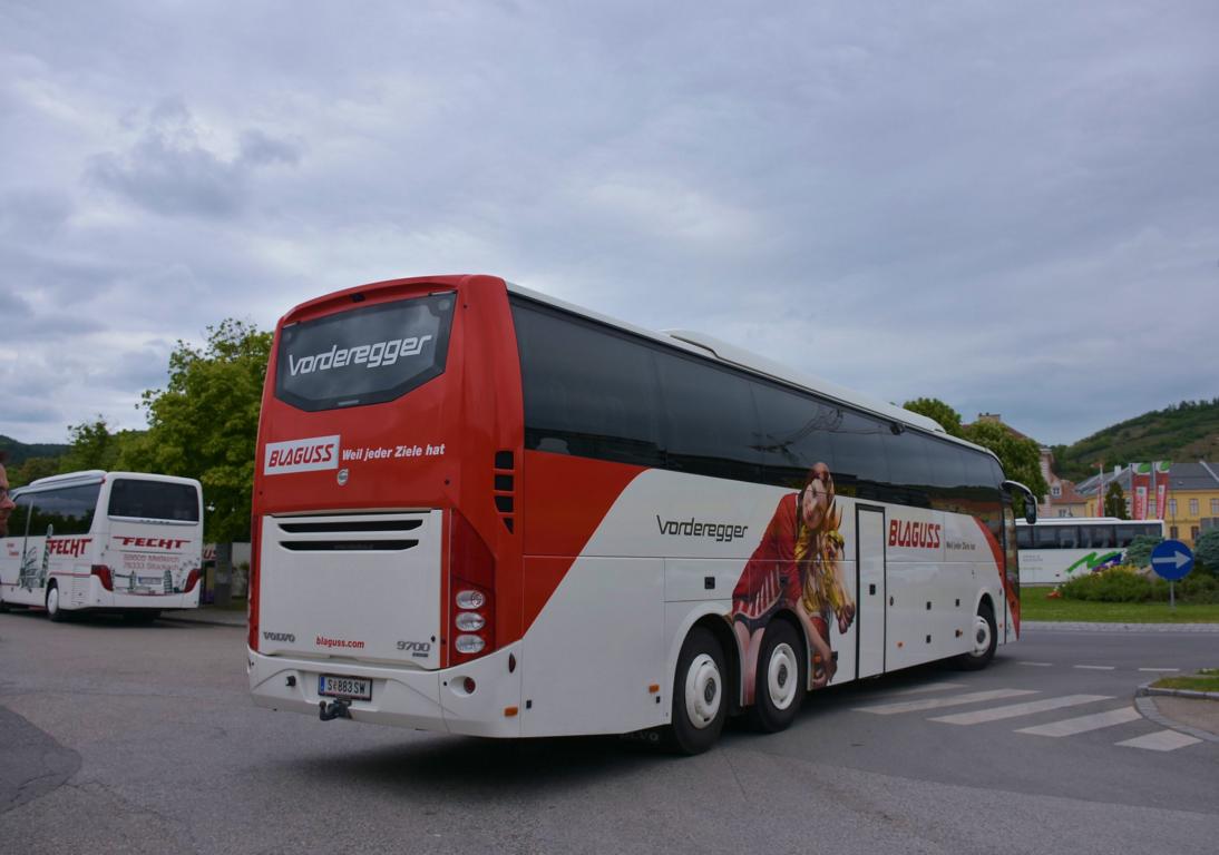 Volvo 9700 von Vorderegger/Blaguss Reisen aus �sterreich in Krems.
