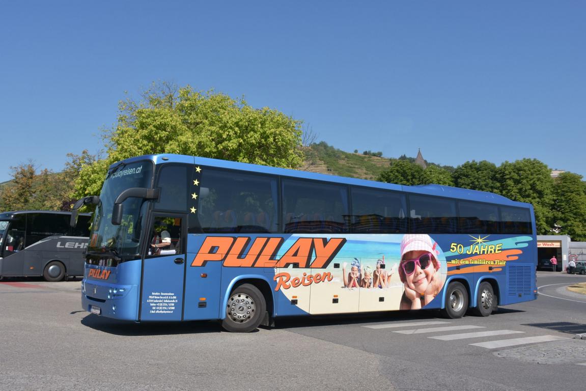 Volvo 9900 von Pulay Reisen aus �sterreich 06/2017 in Krems.