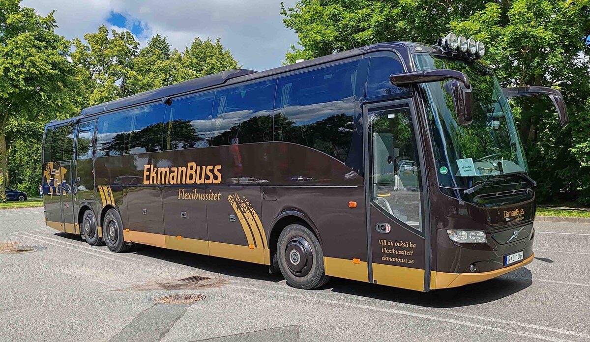 Volvo von ECKMAMBUSS aus Schweden, gesehen auf der Insel R�gen