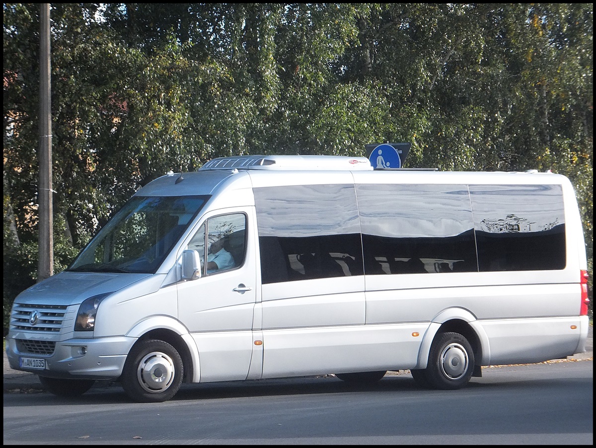 VW Crafter Vorf�hrwagen der RPNV in Sassnitz.