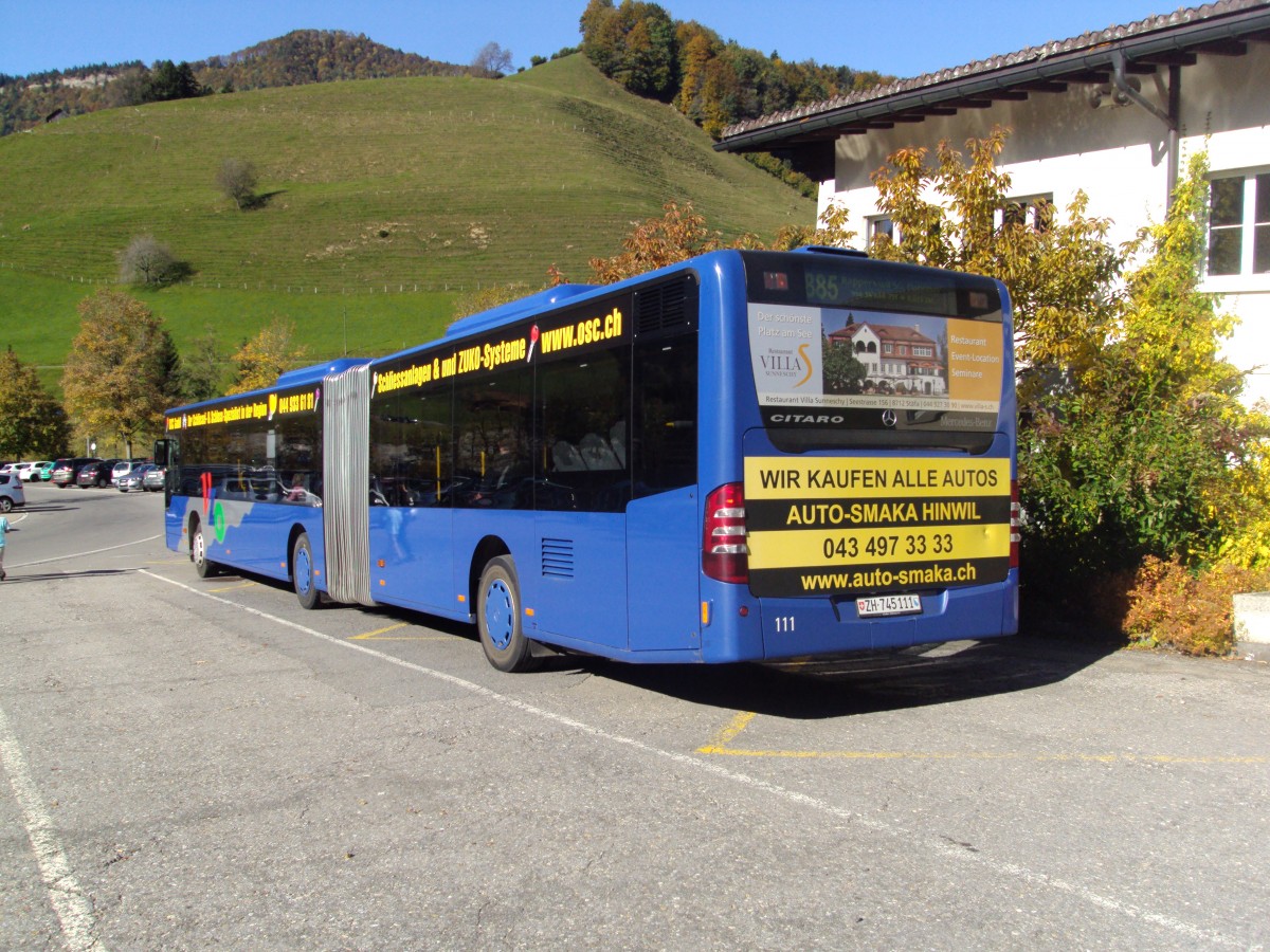 VZO-Mercedes Citaro NR.111 Baujahr 2008 in Atzm�nnig,Schutt am 19.10.13