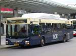 Luxemburg, Esch, TICE Bus Neoman im Retrolook zum 100.