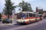 Dieser Skoda Trolleybus wurde in Hradec Kralove (K�niggr�tz)  am 2.7.1992 von mir abgelichtet.