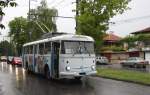 Der alte O-Bus in Pazardzik in Bulgarien war mir, als er n�her heran war,  noch ein zweites Foto wert.