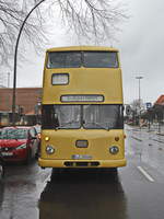 Der ehemalige BVG Bus der Firma B�ssing am 26.