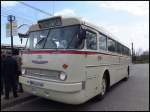 Ikarus 66 der Rostocker Stra�enbahn AG in Rostock.