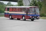 Am Nachmittag des 31.05.2019 stand dieser historische Magirus Deutz Bus in Warnem�nde-Werft.